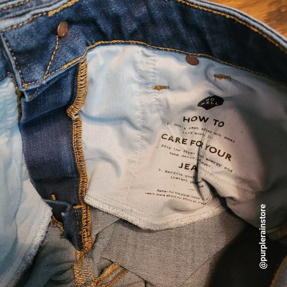 Madewell Jeans Size 27 Skinny Curvy High Rise Tummy Control Sussex Wash MB354 - Picture 4 of 13